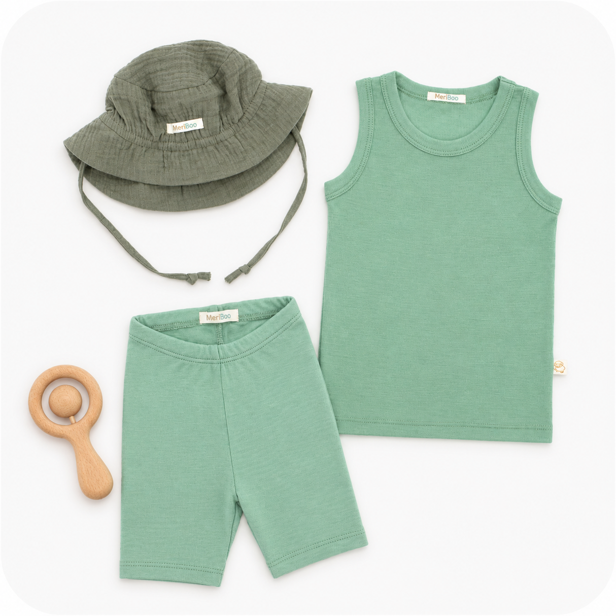 “Ultimate Comfort” Set – Fine Merino Wool and Organic Muslin