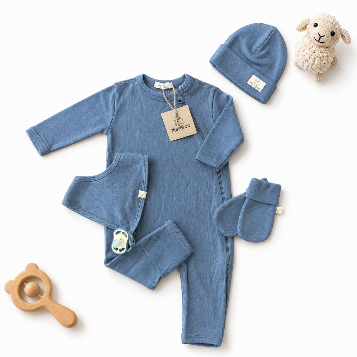 Certified Fine Merino "Newborn Essentials" newborn set