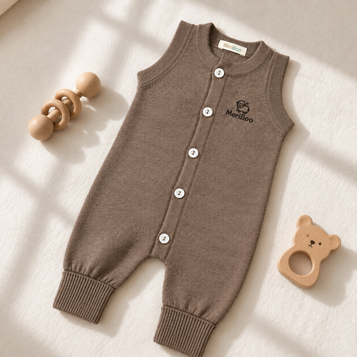 MeriBoo - “Cozy Comfort” set made from 100% certified merino wool