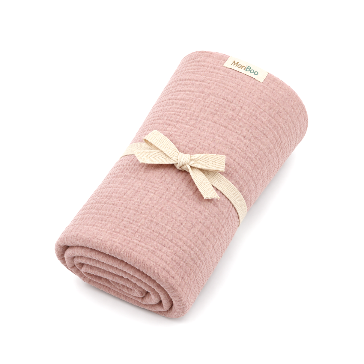 Reversible blanket made of 100% organic muslin