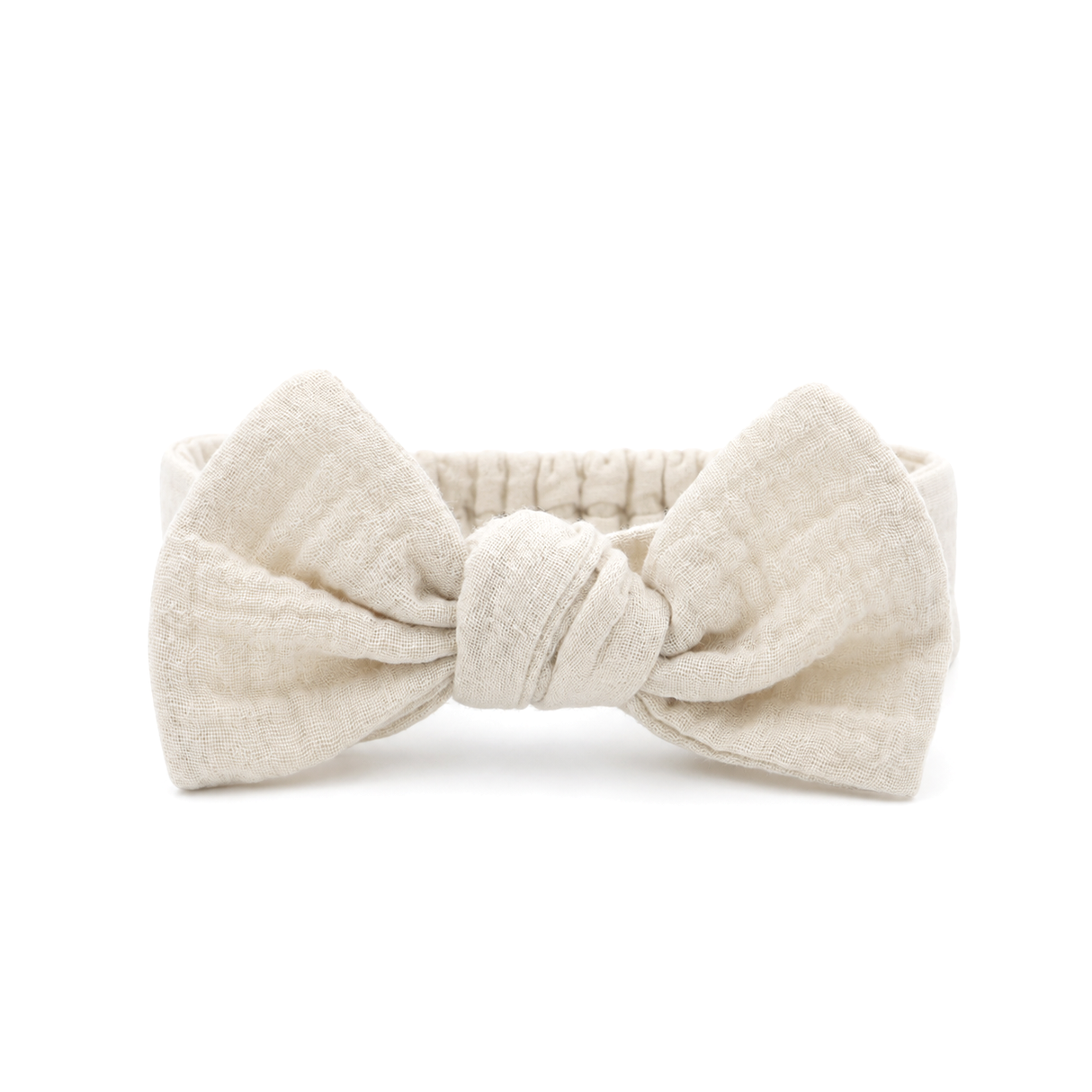 "Soft Breeze" Bow made of 100% Organic Muslin