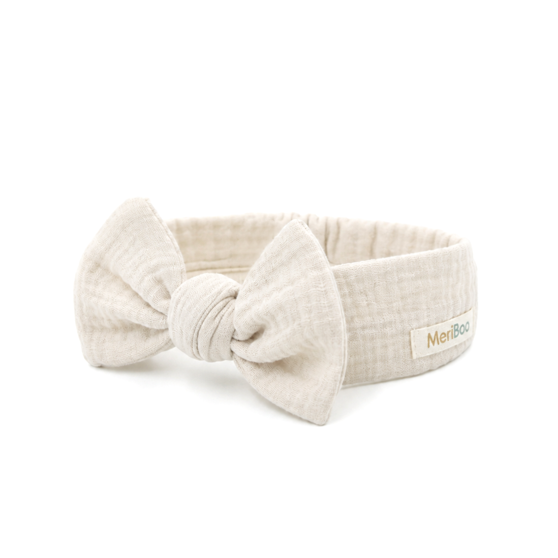 "Soft Breeze" Bow made of 100% Organic Muslin