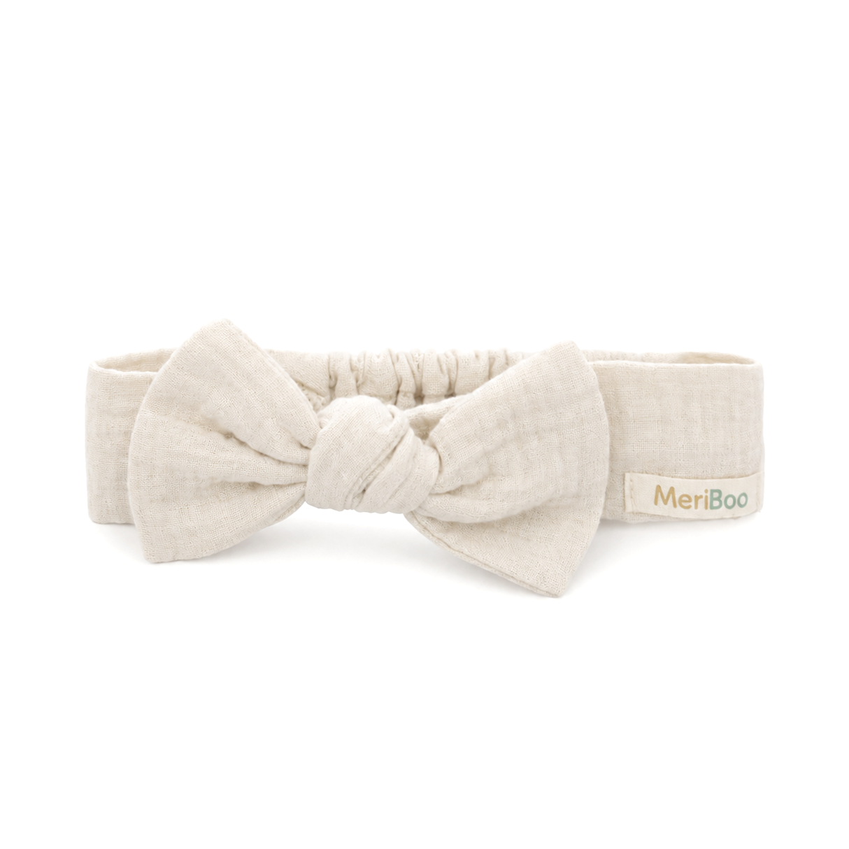 "Soft Breeze" Bow made of 100% Organic Muslin