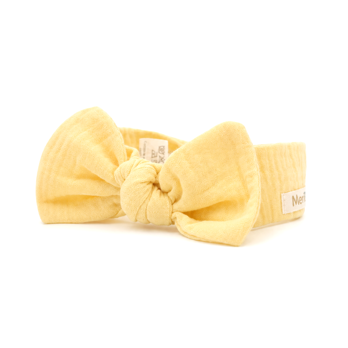 "Soft Breeze" Bow made of 100% Organic Muslin