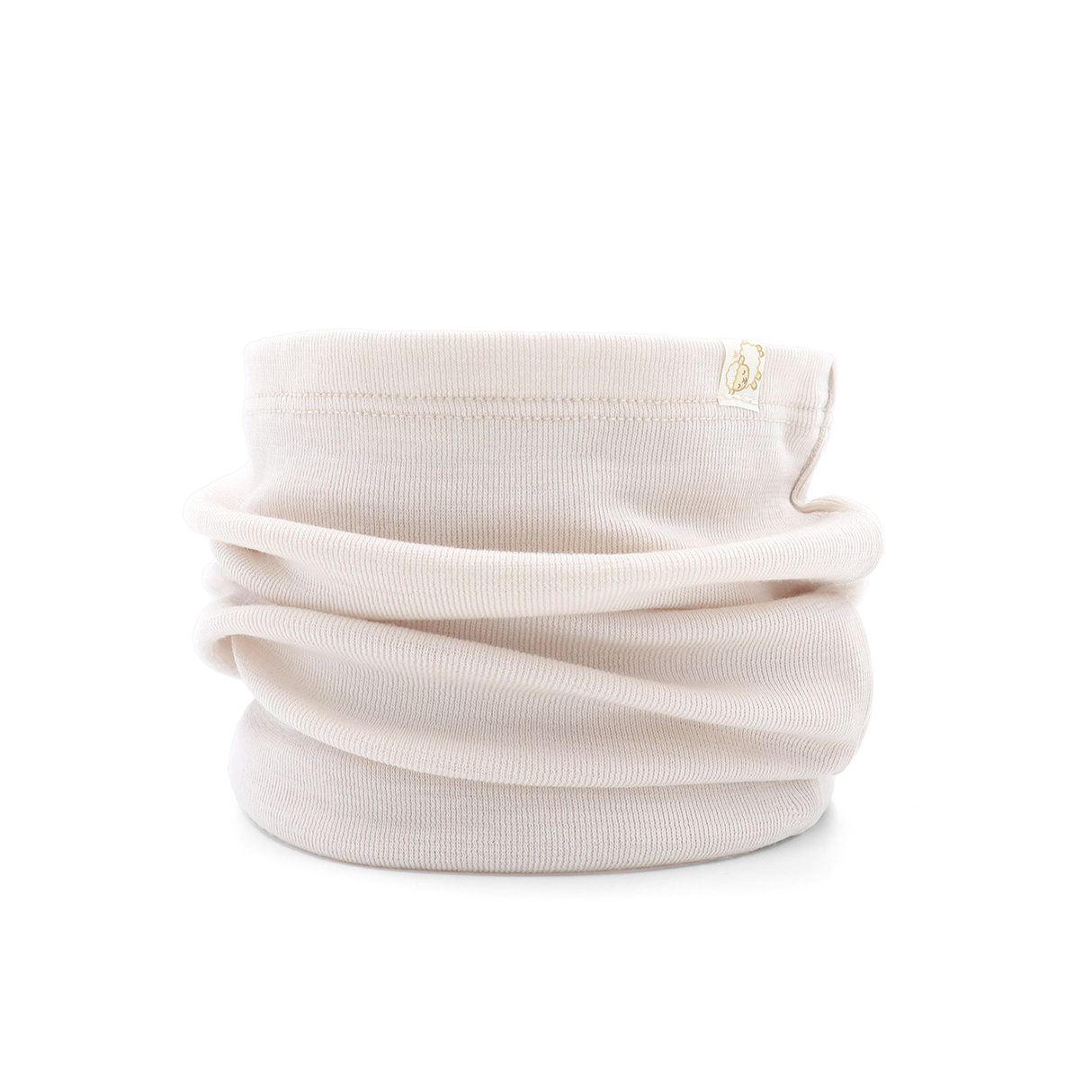 Eșarfă tubulară pentru copii, confecționată din 100% lână merinos fină