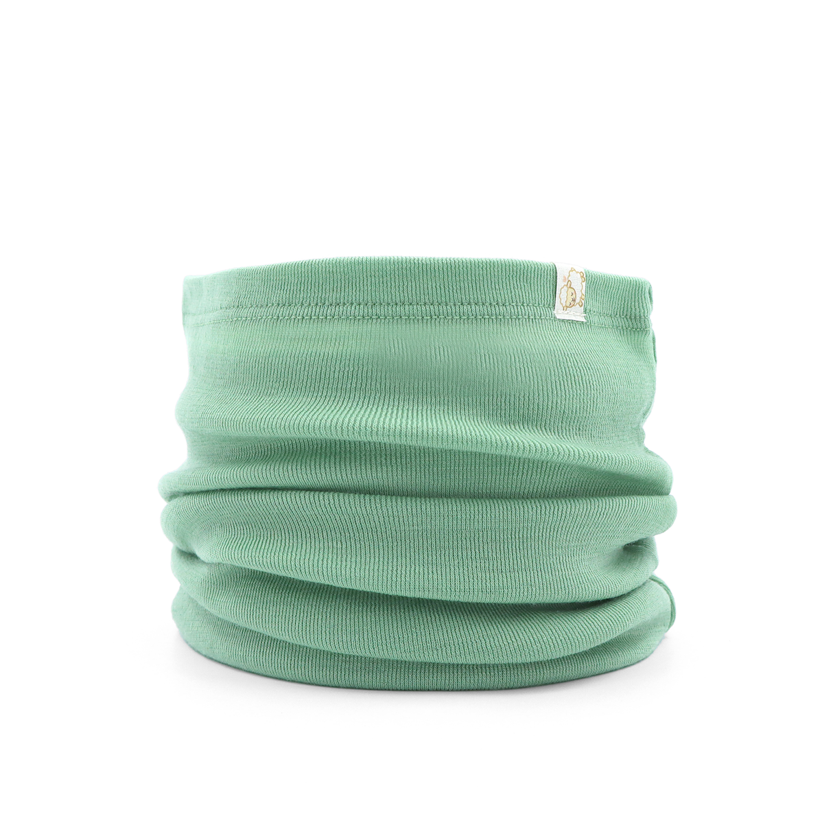 Eșarfă tubulară pentru copii, confecționată din 100% lână merinos fină