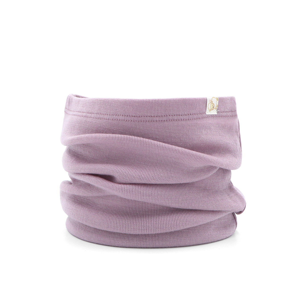 Eșarfă tubulară pentru copii, confecționată din 100% lână merinos fină