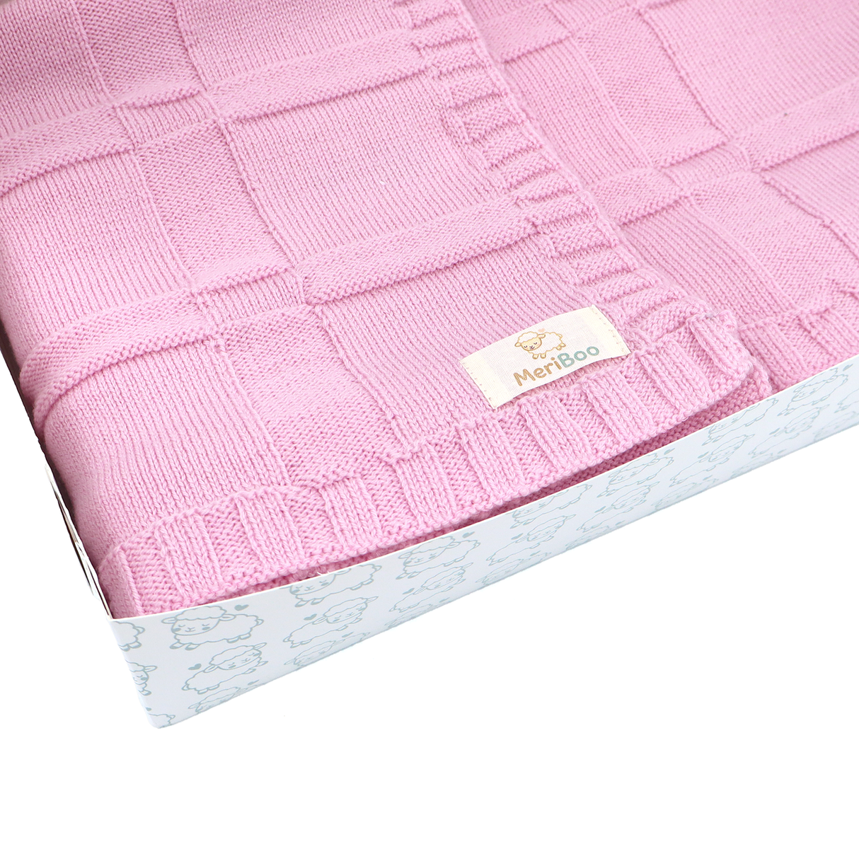 Луксозно одеялце от 100% сертифицирана мериносова вълна