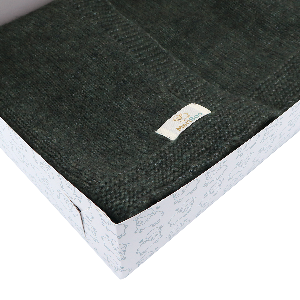 Warm and soft Merino wool blanket MeriBoo