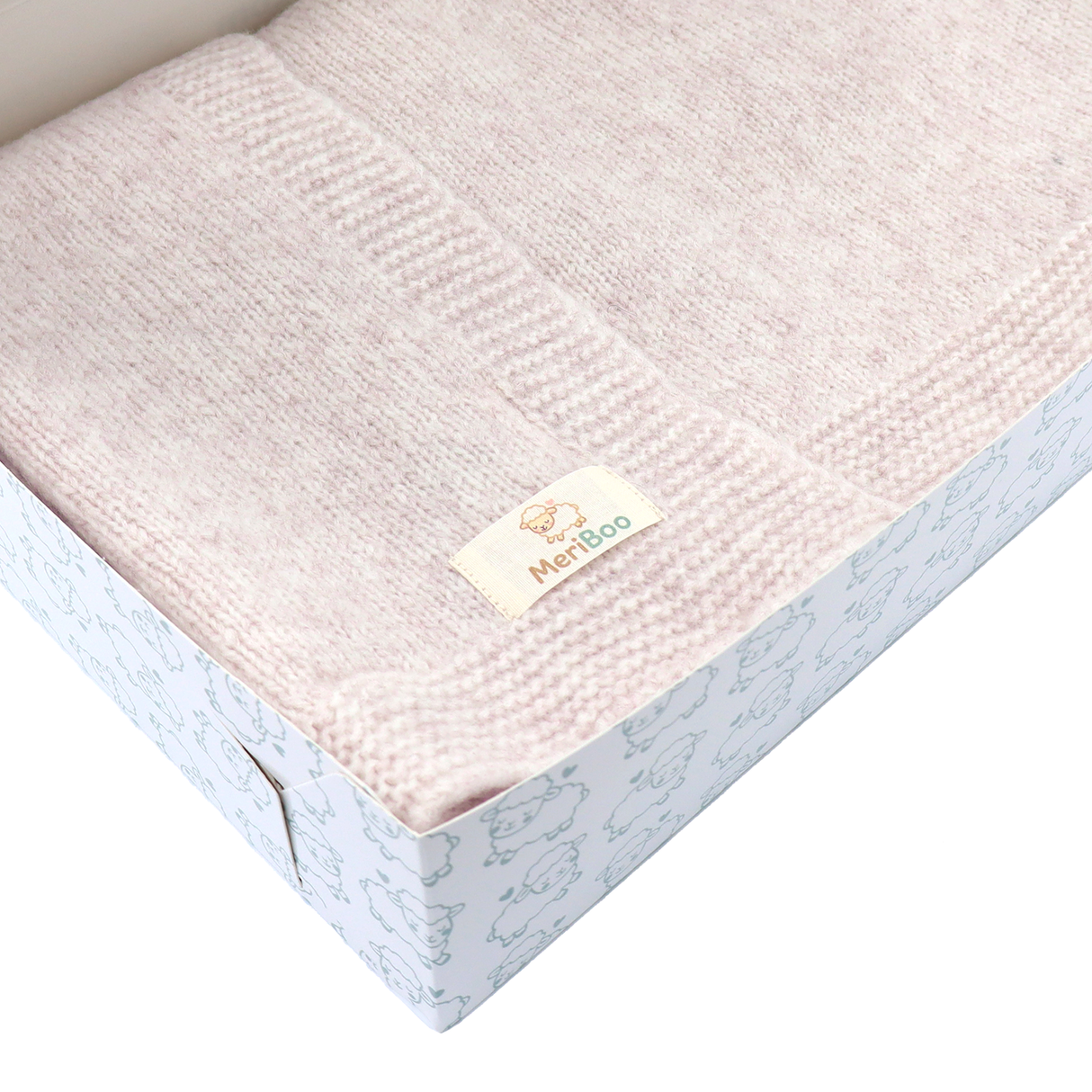Warm and soft Merino wool blanket MeriBoo