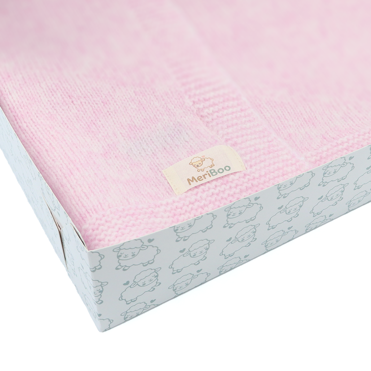 Warm and soft Merino wool blanket MeriBoo