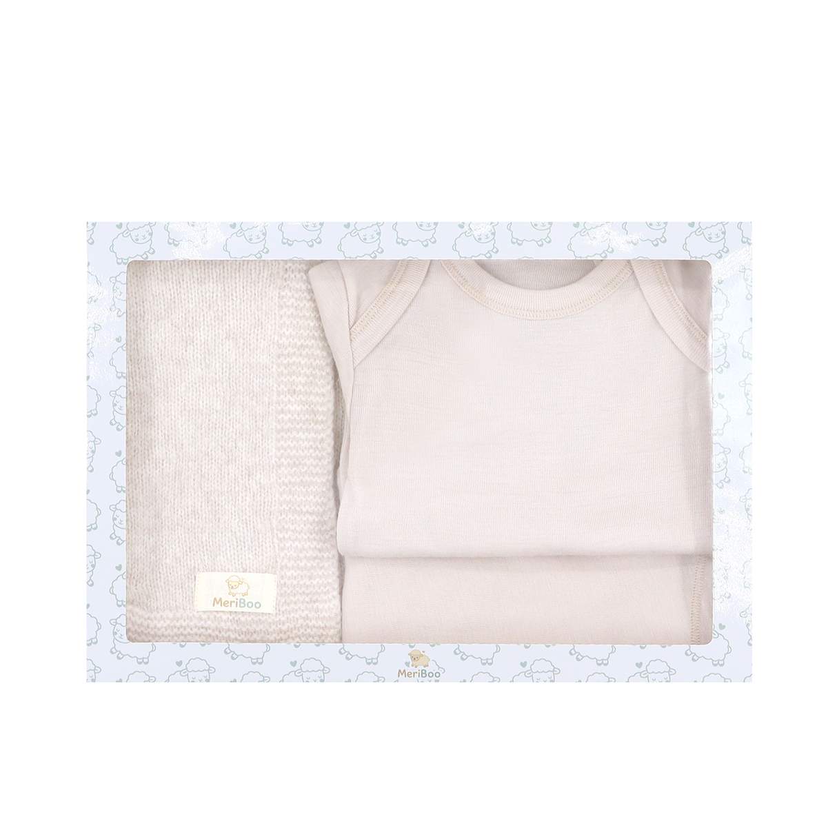 MeriBoo – set de confort certificat din merinos „Mini Cozy”