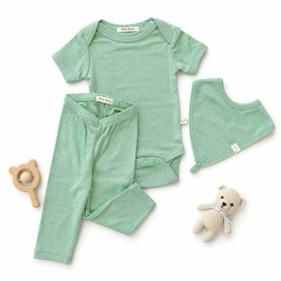 MeriBoo - starter set of 100% certified fine merino "Mini Essentials Spring"