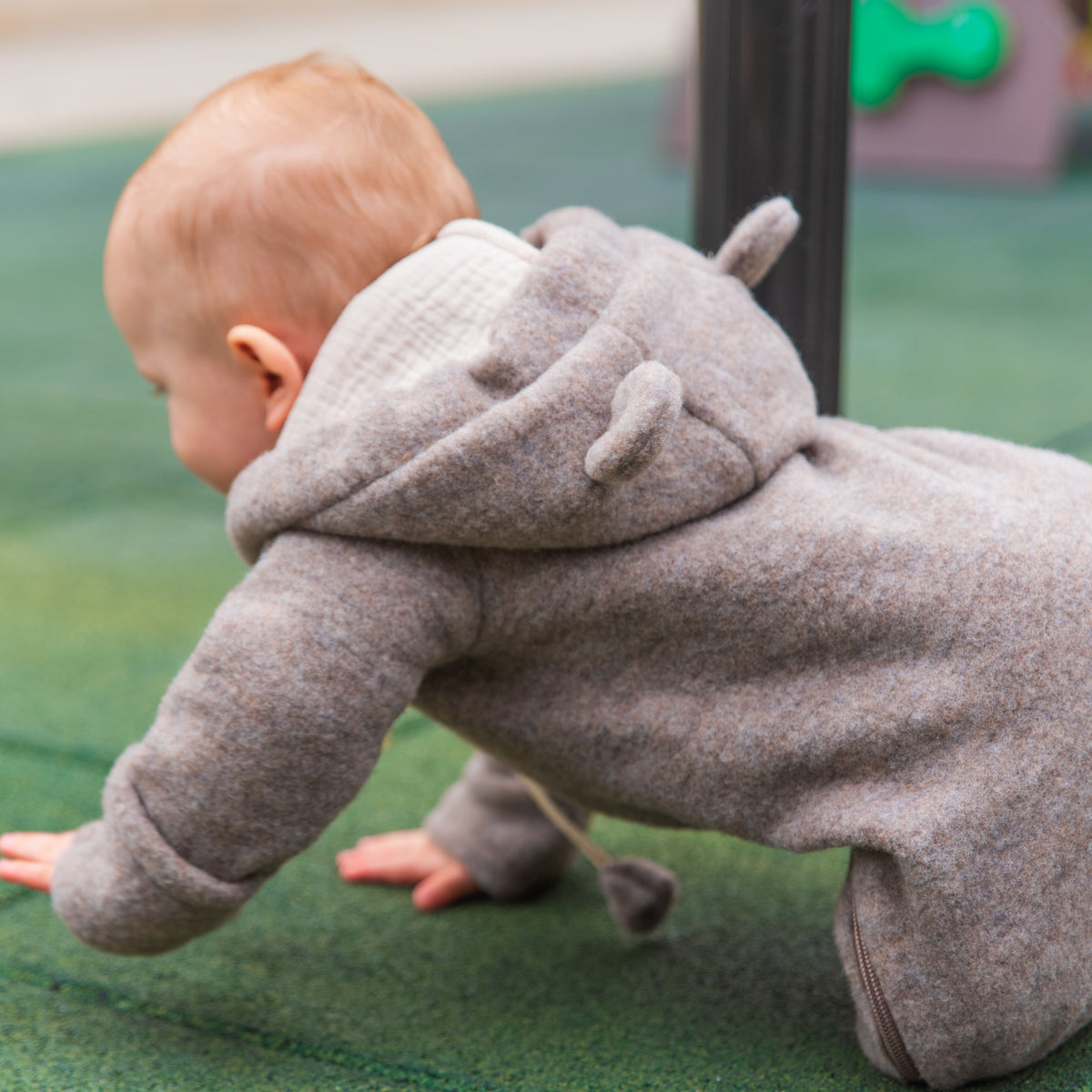 MeriBoo – Premium “Teddy Bear” Merino Wool Snowsuit