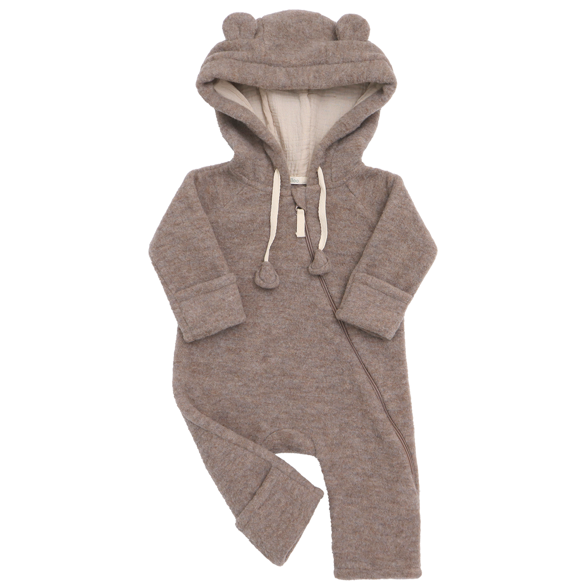 MeriBoo – Premium “Teddy Bear” Merino Wool Snowsuit