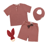 Sunny Days Set made of 100% organic muslin