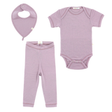 MeriBoo - set de bază din 100% lână merino fină certificată „Mini Essentials Spring”