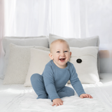 Jumpsuit (romper) made of 100% organic merino wool with side zipper