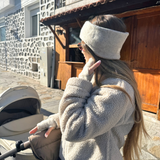 Organic merino wool headband