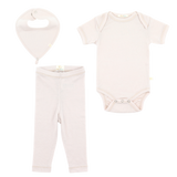 MeriBoo - set de bază din 100% lână merino fină certificată „Mini Essentials Spring”