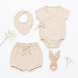 Set pentru ieșirea din spital "First Summer" din 100% muselină organică