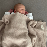 Warm and soft Merino wool blanket MeriBoo