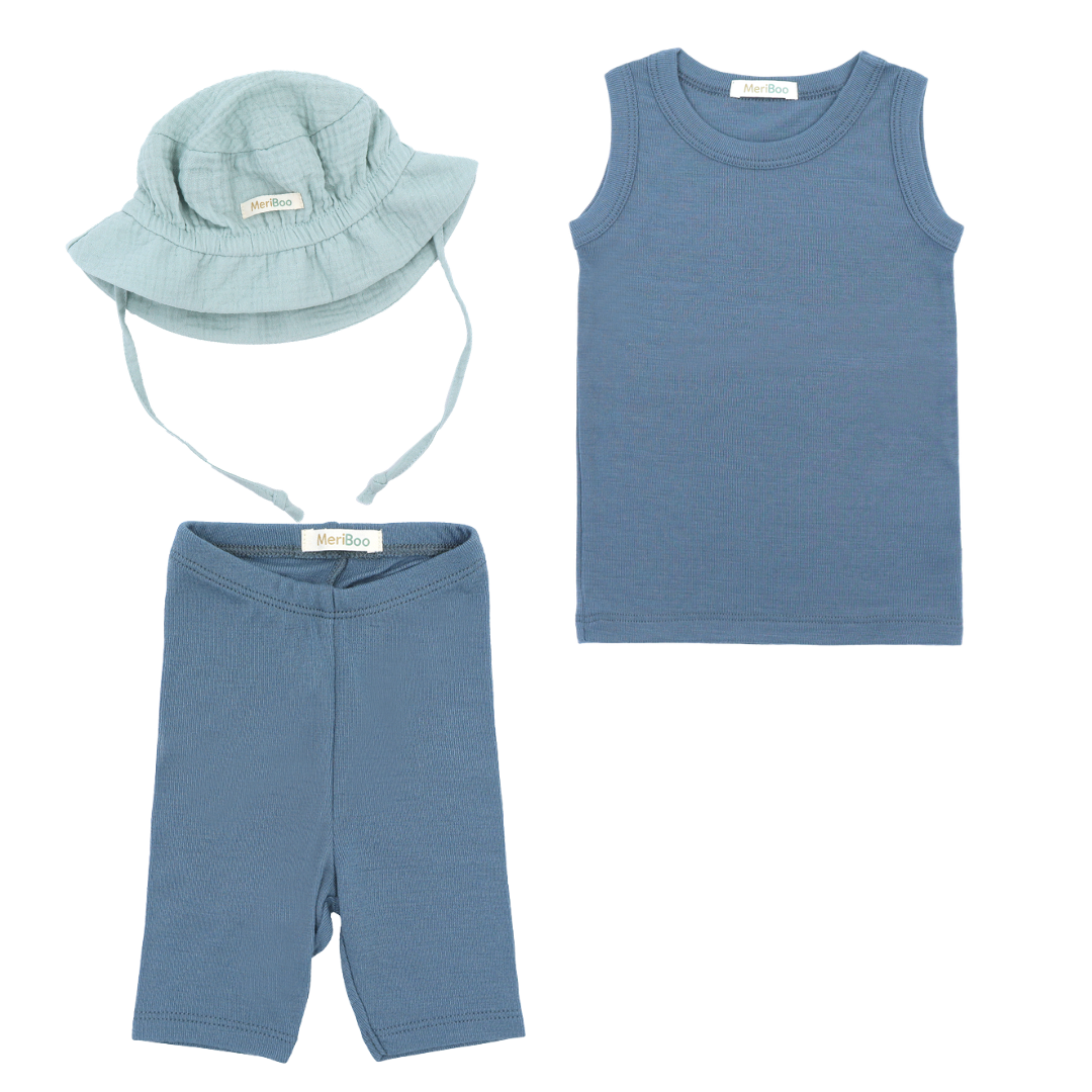 “Ultimate Comfort” Set – Fine Merino Wool and Organic Muslin