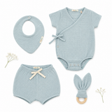 Set pentru ieșirea din spital "First Summer" din 100% muselină organică