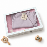 Set MeriBoo - salopetă + păturică din 100% lână merino certificată „Sweet Dreams”