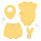 Set pentru ieșirea din spital "First Summer" din 100% muselină organică