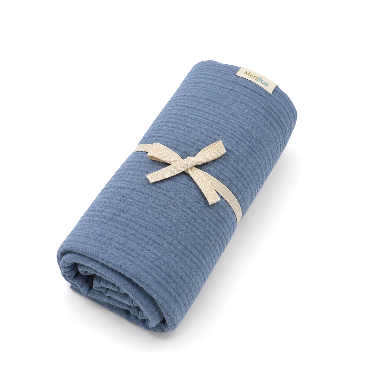 Reversible blanket made of 100% organic muslin