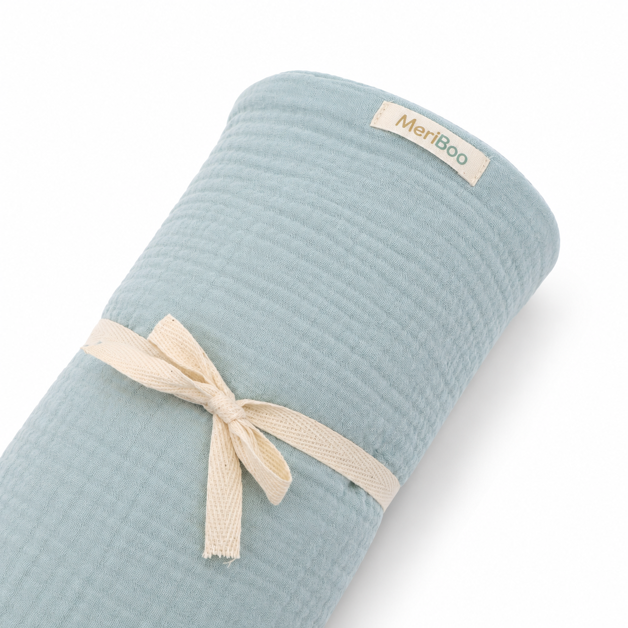 Reversible blanket made of 100% organic muslin