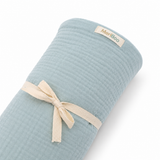 Reversible blanket made of 100% organic muslin