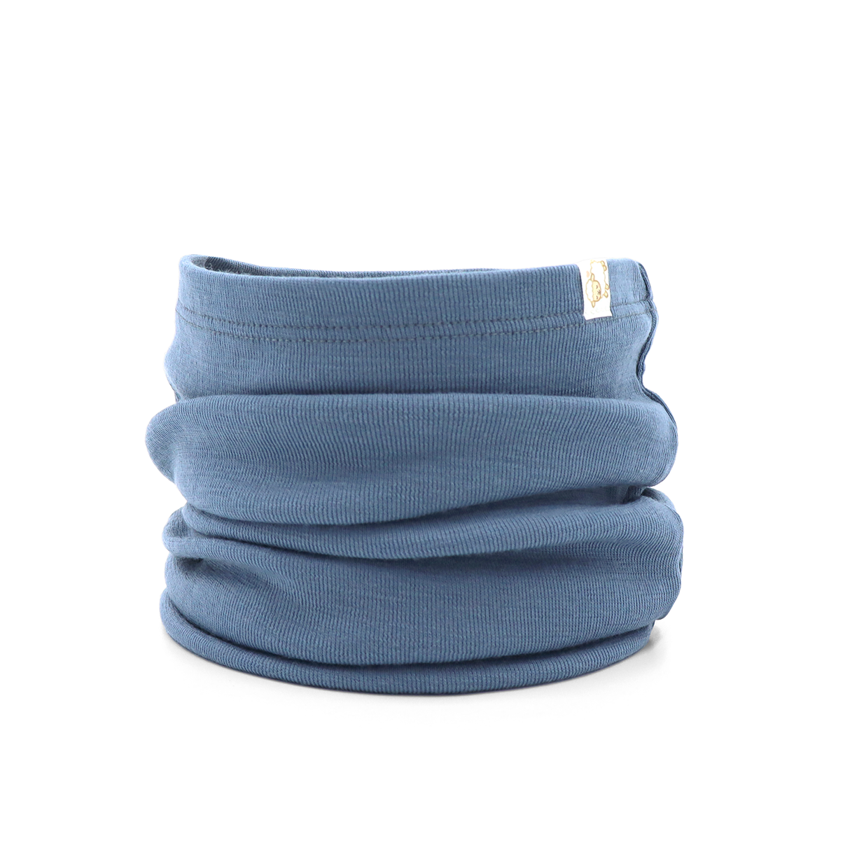 Eșarfă tubulară pentru copii, confecționată din 100% lână merinos fină