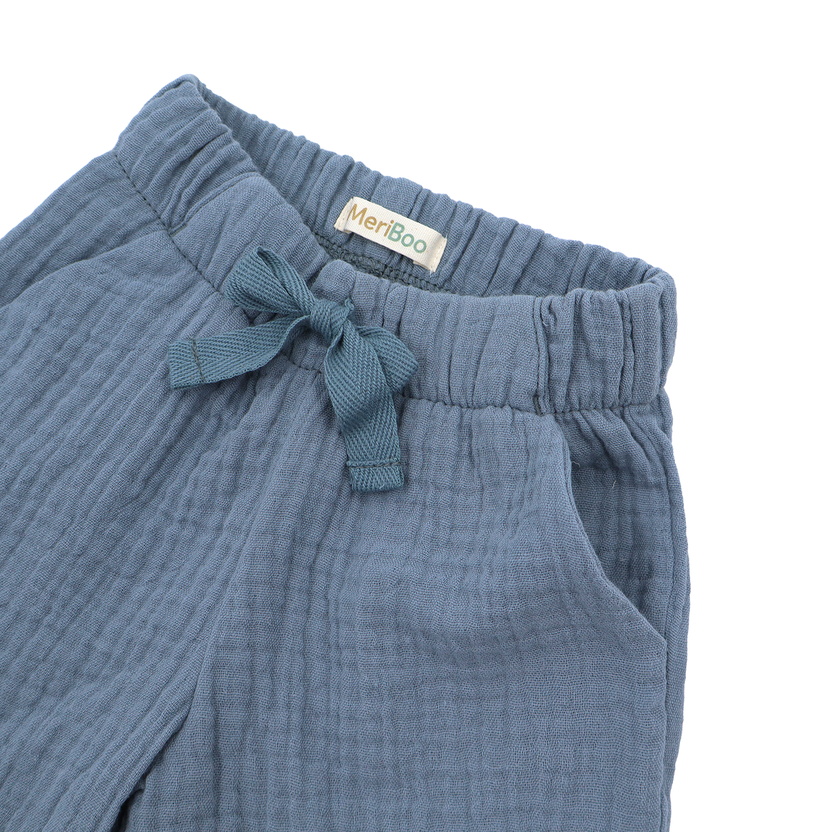 Pantaloni scurți „Soft Breeze” din 100% muselină organică
