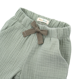Pantaloni scurți „Soft Breeze” din 100% muselină organică