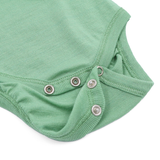 Set of 3 short-sleeved bodysuits made of 100% organic merino wool