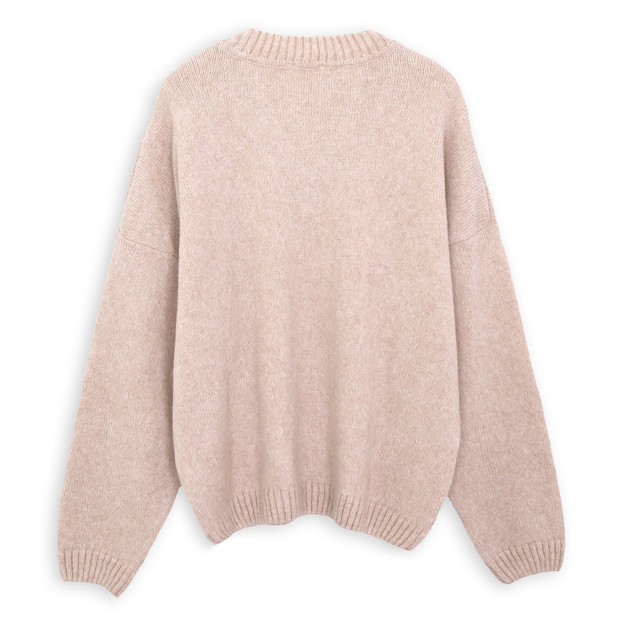 Women's soft sweater made of organic merino wool