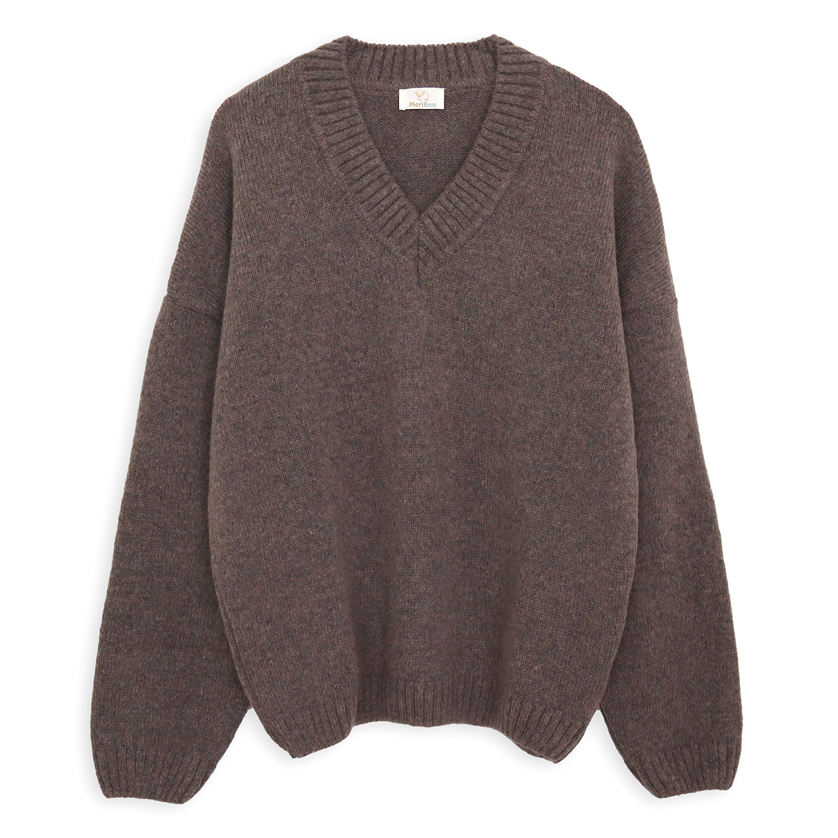 Women's soft sweater made of organic merino wool