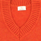 Women's soft sweater made of organic merino wool