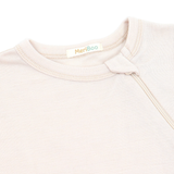 Jumpsuit (romper) made of 100% organic merino wool with side zipper