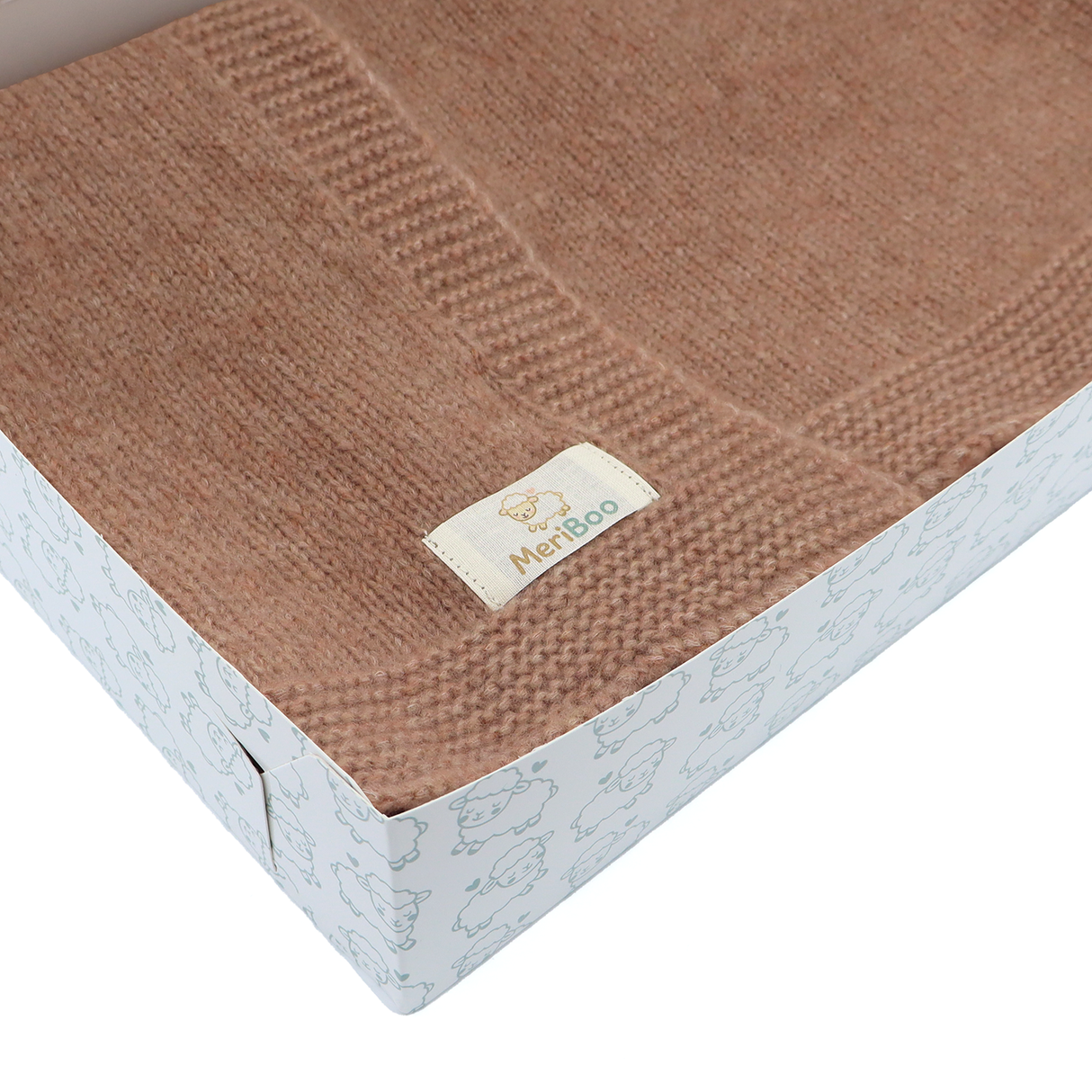 Warm and soft Merino wool blanket MeriBoo