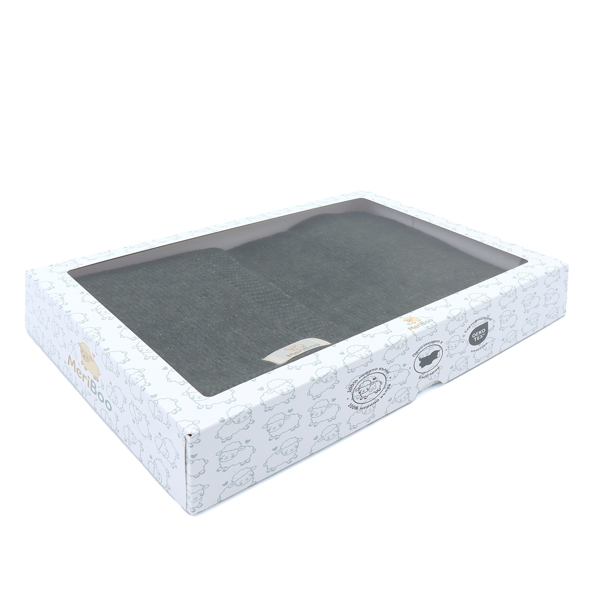 Warm and soft Merino wool blanket MeriBoo