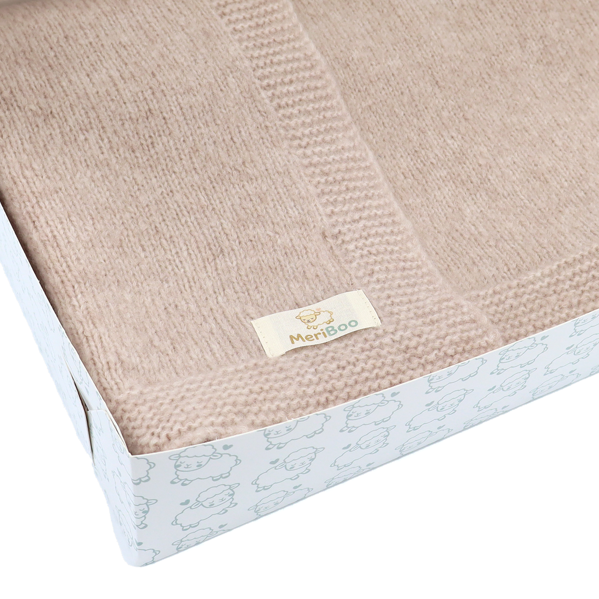 Warm and soft Merino wool blanket MeriBoo