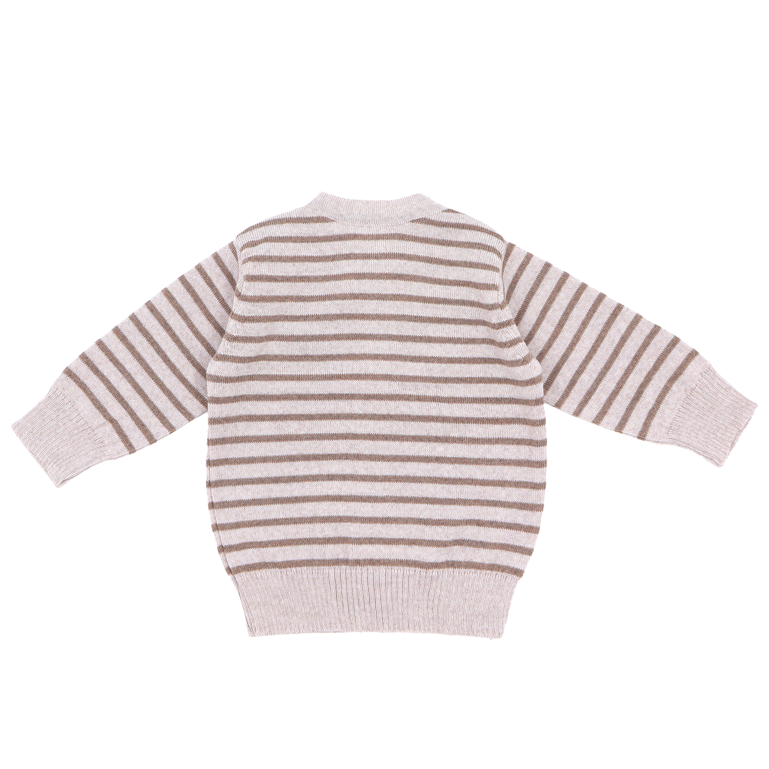 Cardigan tricotat din lână merinos 100% organică