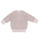 Cardigan tricotat din lână merinos 100% organică