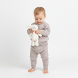 Cardigan tricotat din lână merinos 100% organică