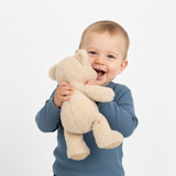 Bluză cu mânecă lungă din lână merinos 100% organică