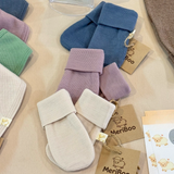 2-in-1 - socks and mittens made from 100% fine merino
