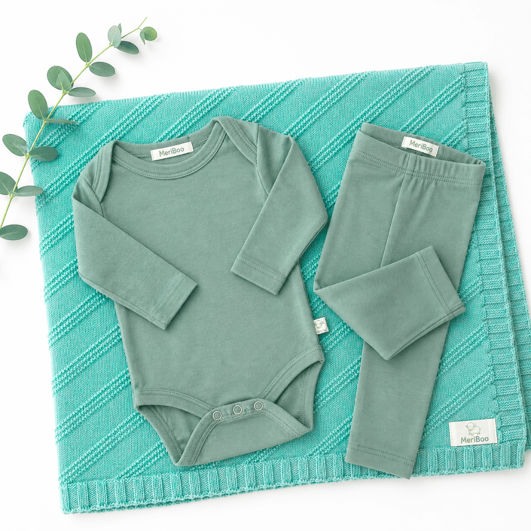 MeriBoo – set de confort certificat din merinos „Mini Cozy”